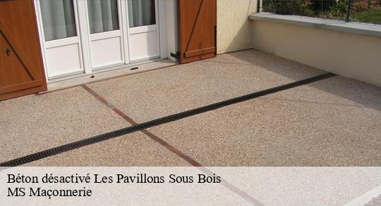 Béton désactivé