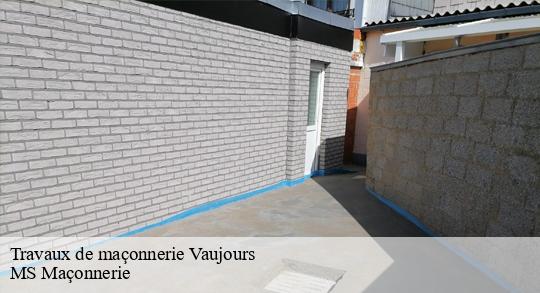 Travaux de maçonnerie