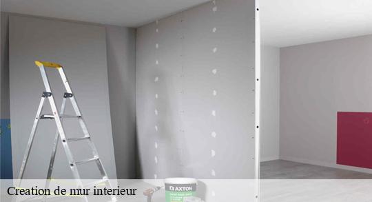 Creation de mur interieur