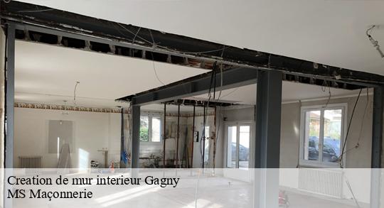 Creation de mur interieur