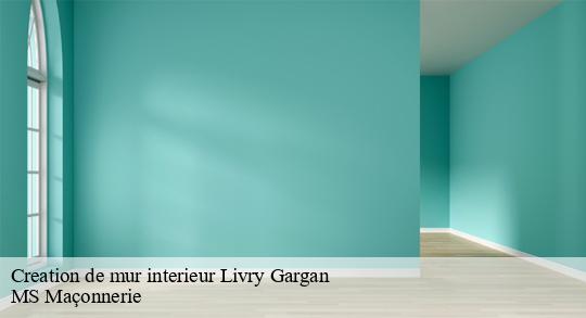 Creation de mur interieur