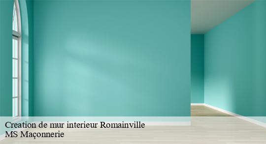 Creation de mur interieur