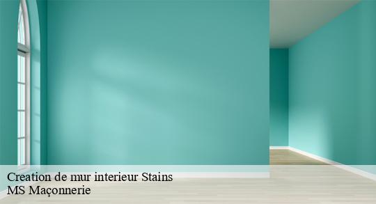 Creation de mur interieur