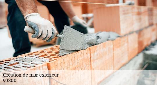 Création de mur extérieur